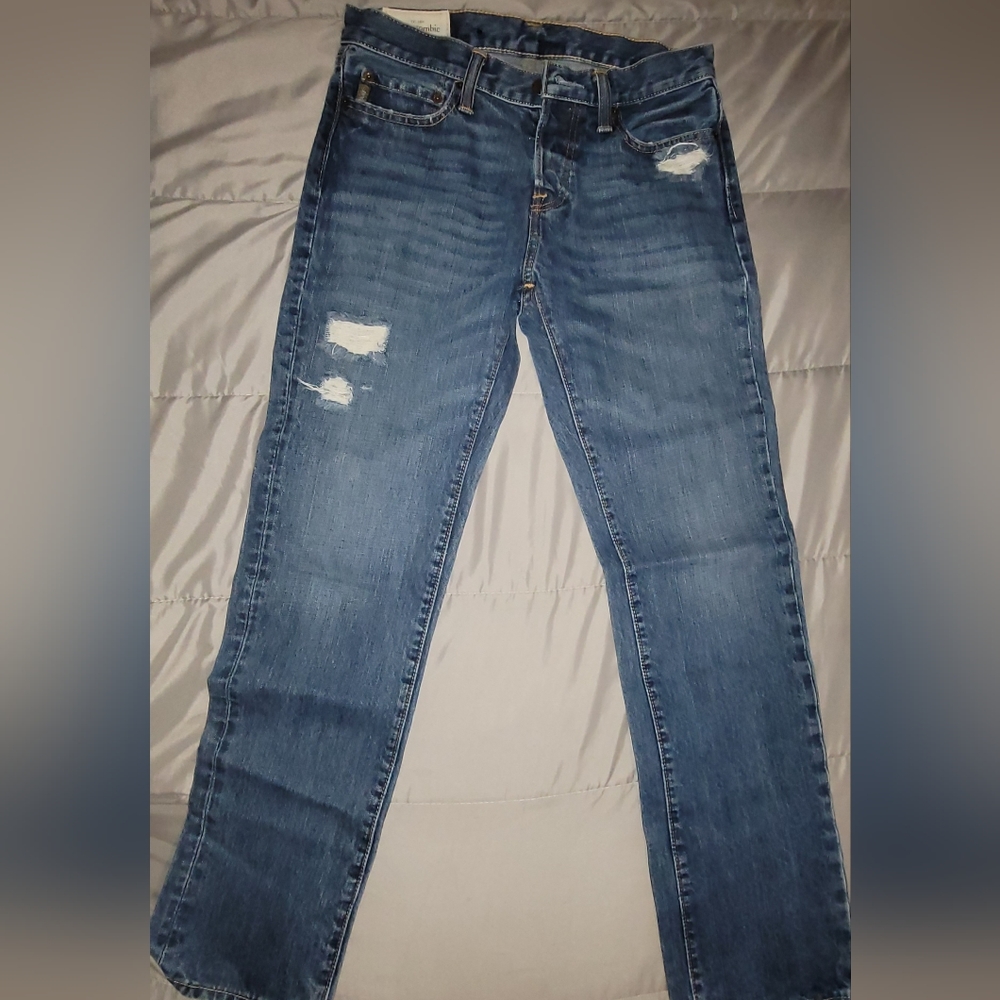 Abercrombie & Fitch Men's size W29 x L32 Blue Jeans